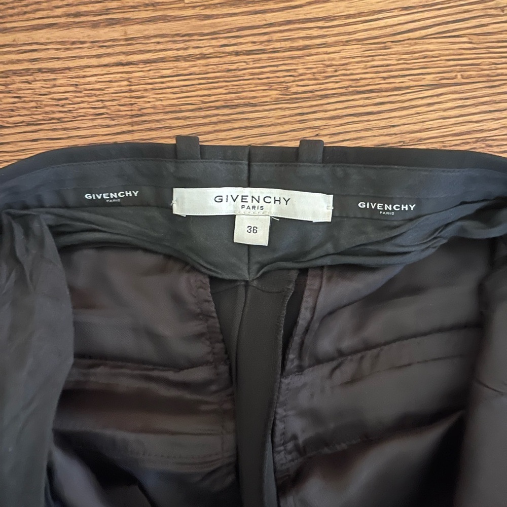 Givenchy, Black Elegant Pants, Size 36 / S - Picture 2 of 16